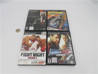 4 jeux pour Playstation 2 dont Hitman