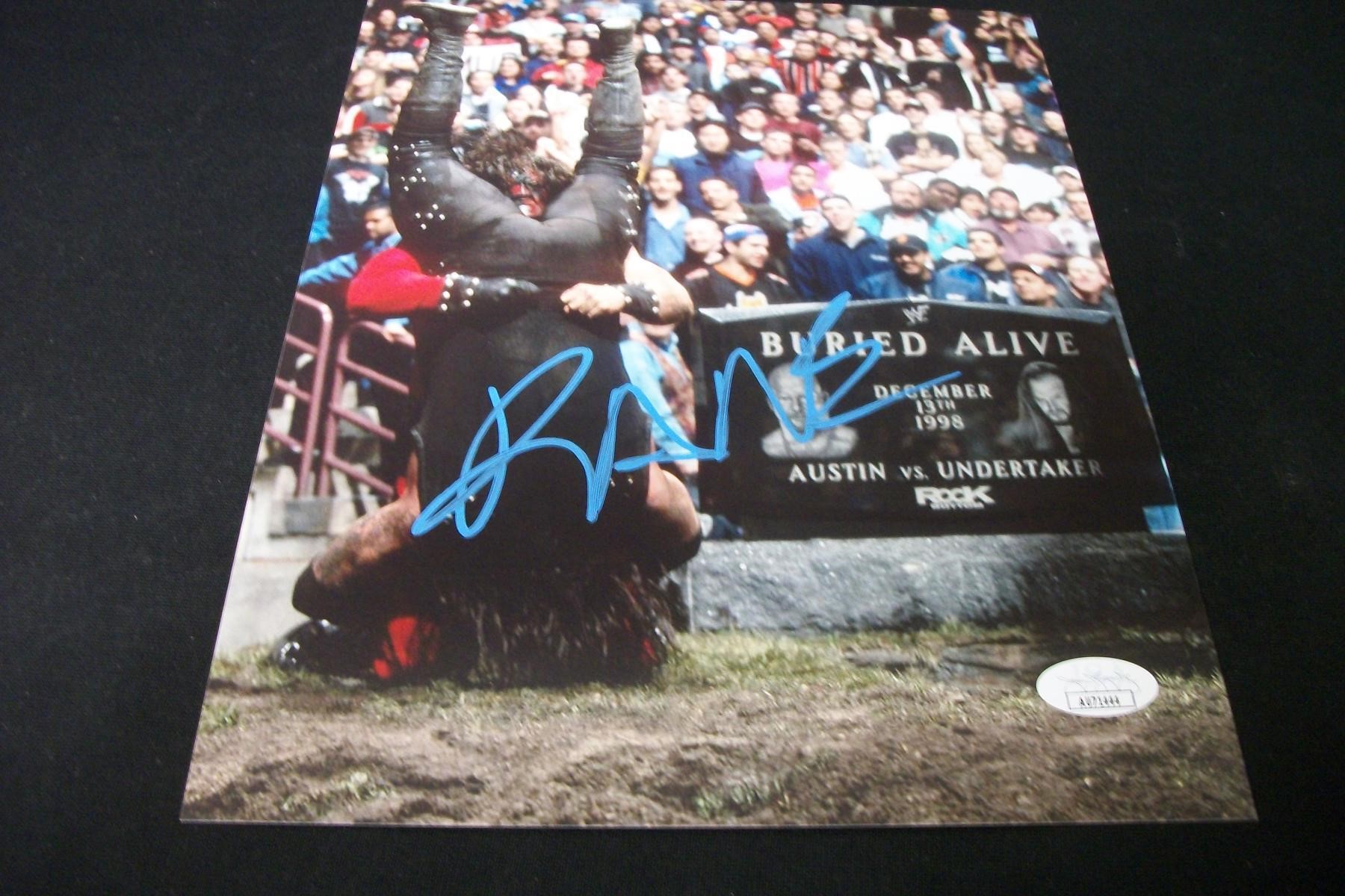 KANE SIGNED 8X10 PHOTO BURIED ALIVE JSA COA