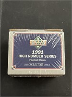 1991 Upper Deck Football High Number Series Sealed