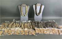 Earth Tone Multi-Strand Jewelry Sets- 24 total