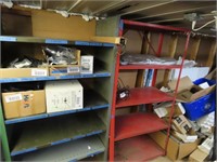 (2)metal shelving units. Contents NOT included.