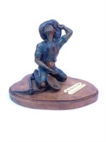 Christina Brown- Bronze Sculpture "When Fools Turn