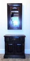 .Hall console with mirror