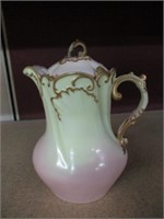 Limoges Haviland France Gold Trim  coffee Pot