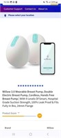 (N) Willow 3.0 Wearable Breast Pump, Double Electr