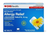 $35 CVS Health 90ct Allergy Relief Like Claritin