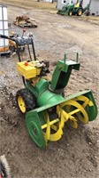 John Deere Model 1032 Snow Blower W/Chains