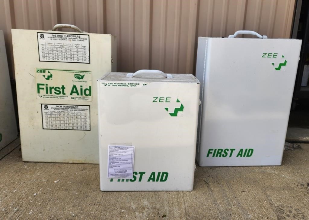 (3) First Aid Kits