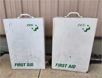 (2) Large First Aid Boxes
