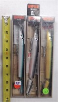 3 Rapala Fishing Lures SL-20 - new in pkgs.