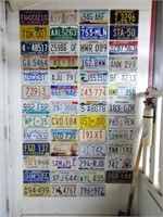 50 U.S. States License Plates