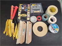 Yard Stakes, Duct tape, Band it Organizer