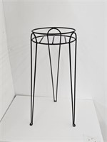 METAL WIRE PLANT STAND WITH HAIRPIN LEGS