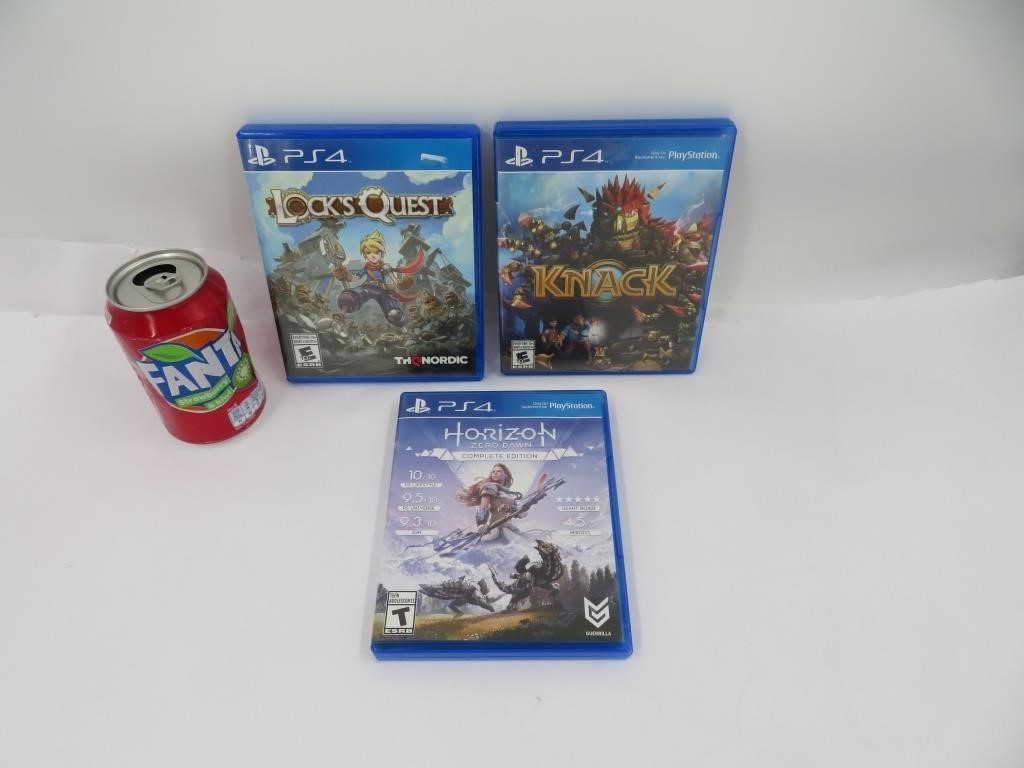 4 jeux pour PlayStation 3 dont Knack