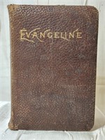 ANTIQUE BOOK "EVANGELINE" BY HENRY W. LONGFELLOW..