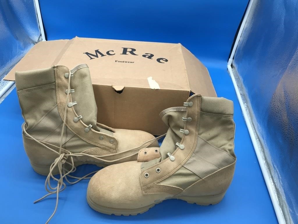 New Size 11 Army Combat Boot for Hot Weather
