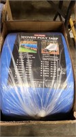 WOVEN POLYTARP 60' X 60' 5ML THICK