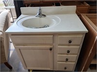Bathroom Sink with Cabinet