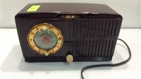 Vtg. 1951 GE 515F Alarm Clock Radio K15B
