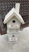 Double-decker birdhouse, well built heavy duty,