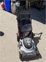 Electric lawn mower with bag task force 12 amp 20