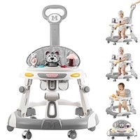 Baby Walker, 4-in-1 Foldable Baby Walker