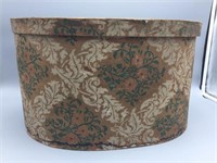 Large oval wall paper box
