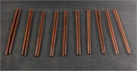 10 Pairs of Wooden Chopsticks