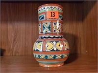 Pottery vase, made in Italy