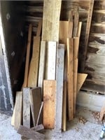 Pile of miscellaneous wood