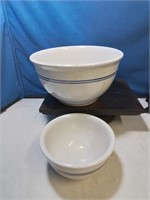 Pair of Gibson China mixing bowls
