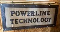 Power Line Technology Sign