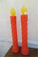 Pair of Candle Blow Molds