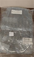 Weather resistant car mats. Qty 4 - new