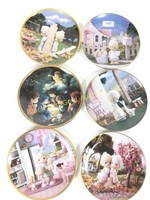 Set of Precious Moments plates