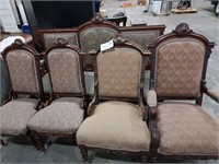 antique chairs & settee