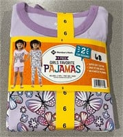 MM 6 Girl's 4pc Favorite Pajamas