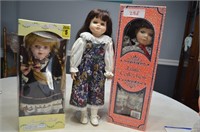 Porcelain Doll Lot