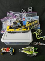 LEGO City & Ninja Turtle Pieces & Manuals + Others