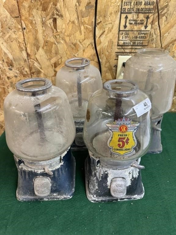 Silver King 5cent Machine w/ Parts (4)