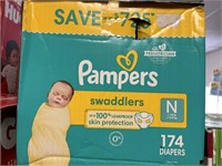 Pampers 174 diapers N