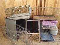 Dog Crates, Animal Cages, and More