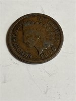 1900 Indian Head 1 Cent Coin