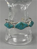 Jay King MIne Finds Turquoise Cuff Bracelet