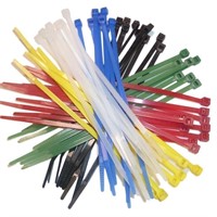 NEW 350PK Nylon Zip Tie Cables- Assorted Sizes