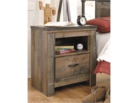 Ashley Trinell 25" 1 Drawer Charging Nightstand