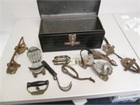 Vintage Craftsman Metal Toolbox w/ Vintage