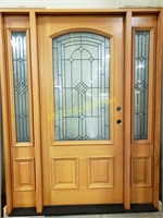 Left hand 36" entry door with 12" sidelites