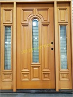 Left hand 36" entry door with 12" sidelites