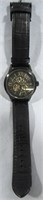 MARC ANTHONY AUTOMATIC SKELETON WATCH*LEATHER BAND